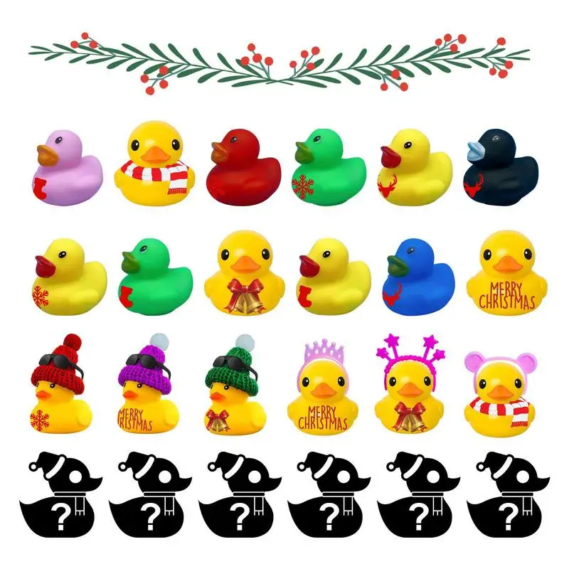 Christmas Advent Calendar Ducks 24 Days