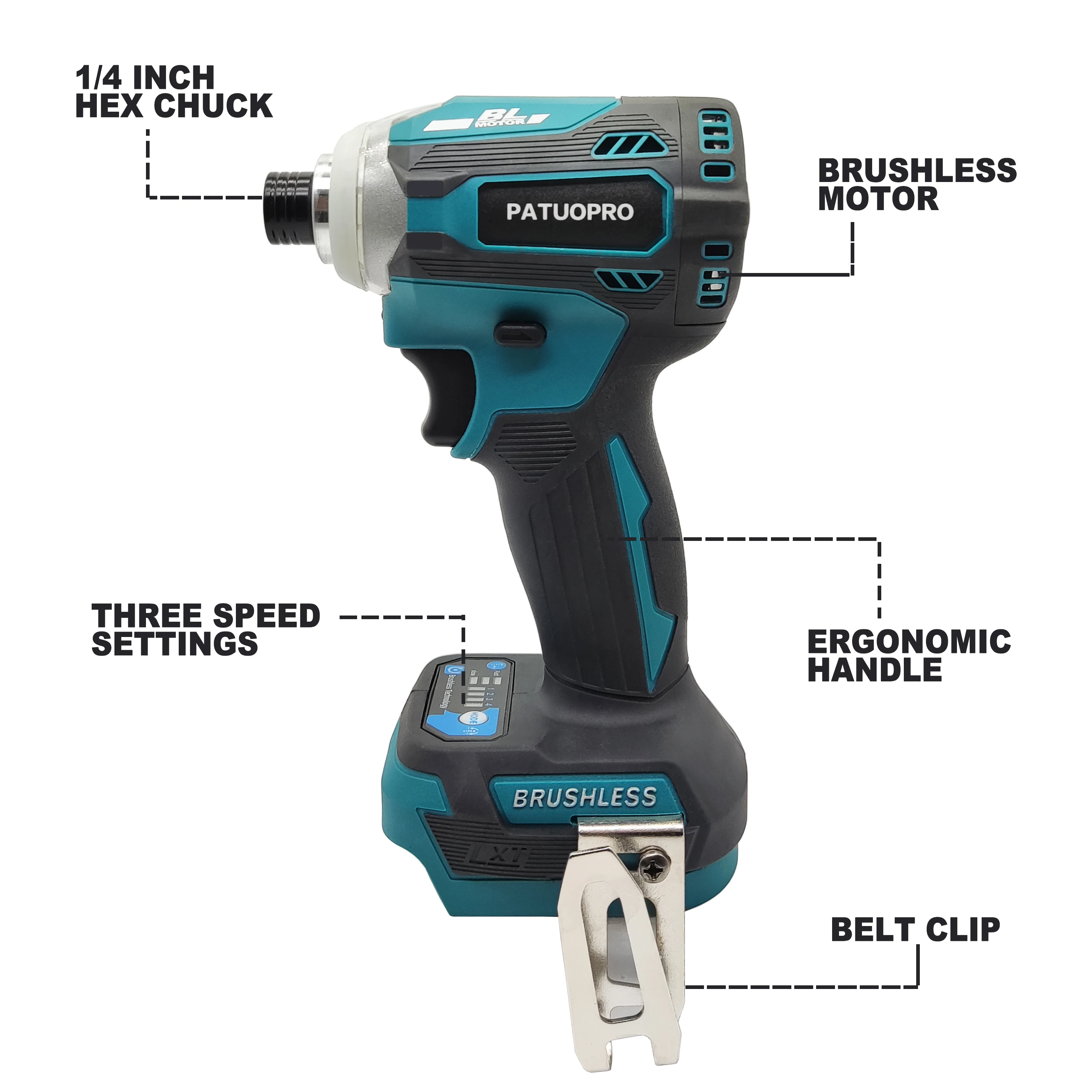 Gun Makita Rechargeable Screwdriver Makita DFS251RTJ 18V LXT