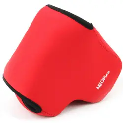 Premium Neoprene Camera Bag Cover (Red)