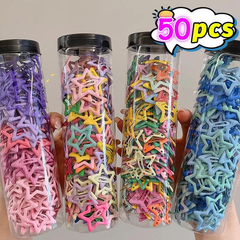 Kawaii Star Hair Clips 3