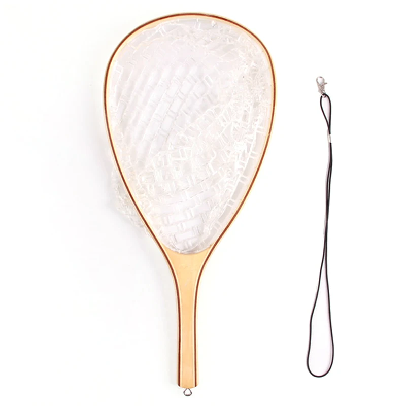 Fly Fishing Landing Net Soft Rubber Small or Big Mesh Trout Catch and  Release Net without the Magnet