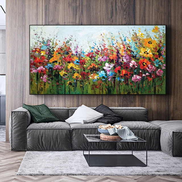 Large Abstract Painting Cloud  Big Canvas Painting Abstract - Abstract Art  Canvas - Aliexpress