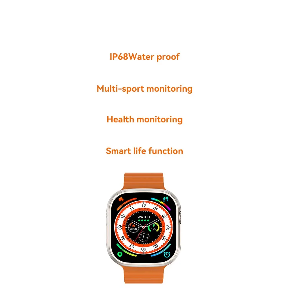  Microwear W68 Plus Ʈ ġ, 49mm, 2.2 ġ, BT ȭ, NFC, GPS , ECG W68 +  ýƮ,  Ʈ ġ
