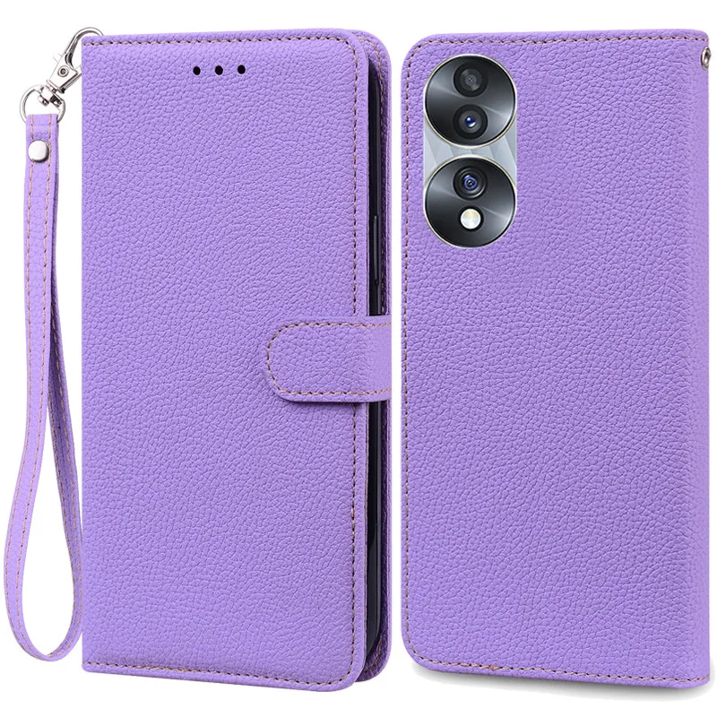 Leather Wallet Flip Case - Elegant Full Cover Coque  Etui