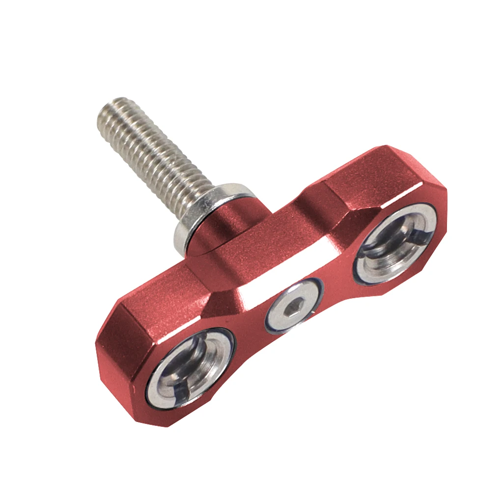 Magic Arm 360 Rotation Double Ball Head with Arri Pin 1/4 3/8 Screw Adapter for
