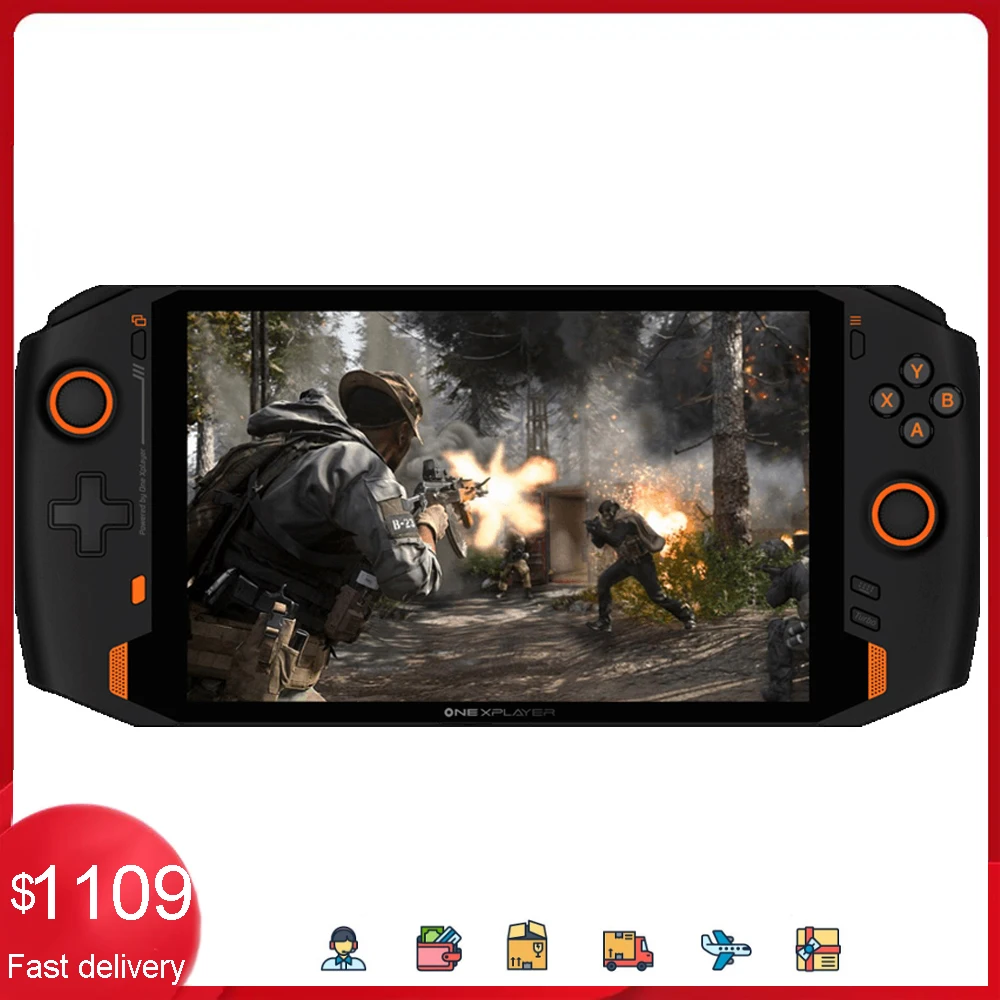 OnexPlayer Win10 портативная игровая консоль 11 ядер I5 I7 1195G7 процессор 10 1-дюймовый