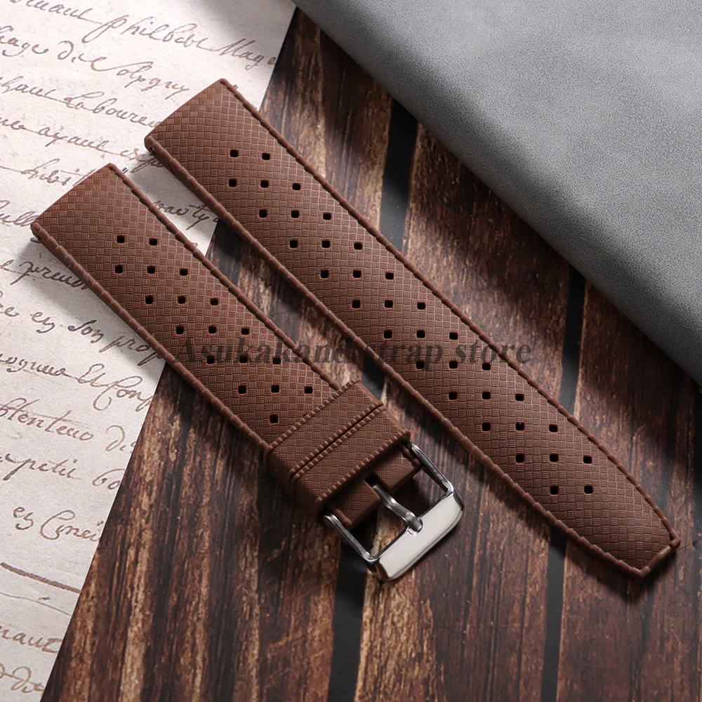 Silicone Tropical Rubber Sport Watchstrap - Unisex