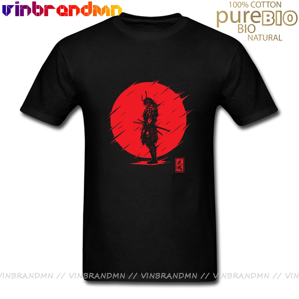 New Samurai Spirit T-Shirt Uomo Harajuku Japanese Armor Warrior O-Collo Basic Tshirt Maschile Classic Top Samurai Game Japanese Tee