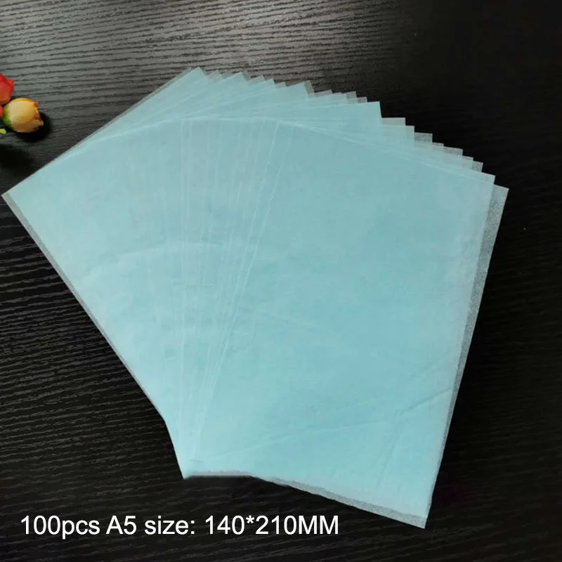 100Sheets/Pack A4/A5 Liner Tissue Paper For Clothing Shirt Shoes DIY Handmade Translucent Wine Wrapping Papers Gift Packaging stamps for cards and scrapbooking Scrapbooking & Stamps