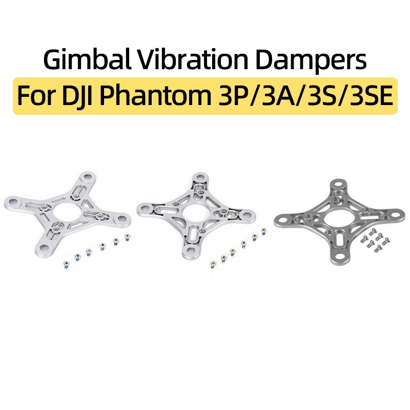 Per Dji Phantom 3 Advanced/3 Standard/3 Professional/3 Se Drone Gimbal Vibration Dampers Piastra Accessori Per Schede Ammortizzanti