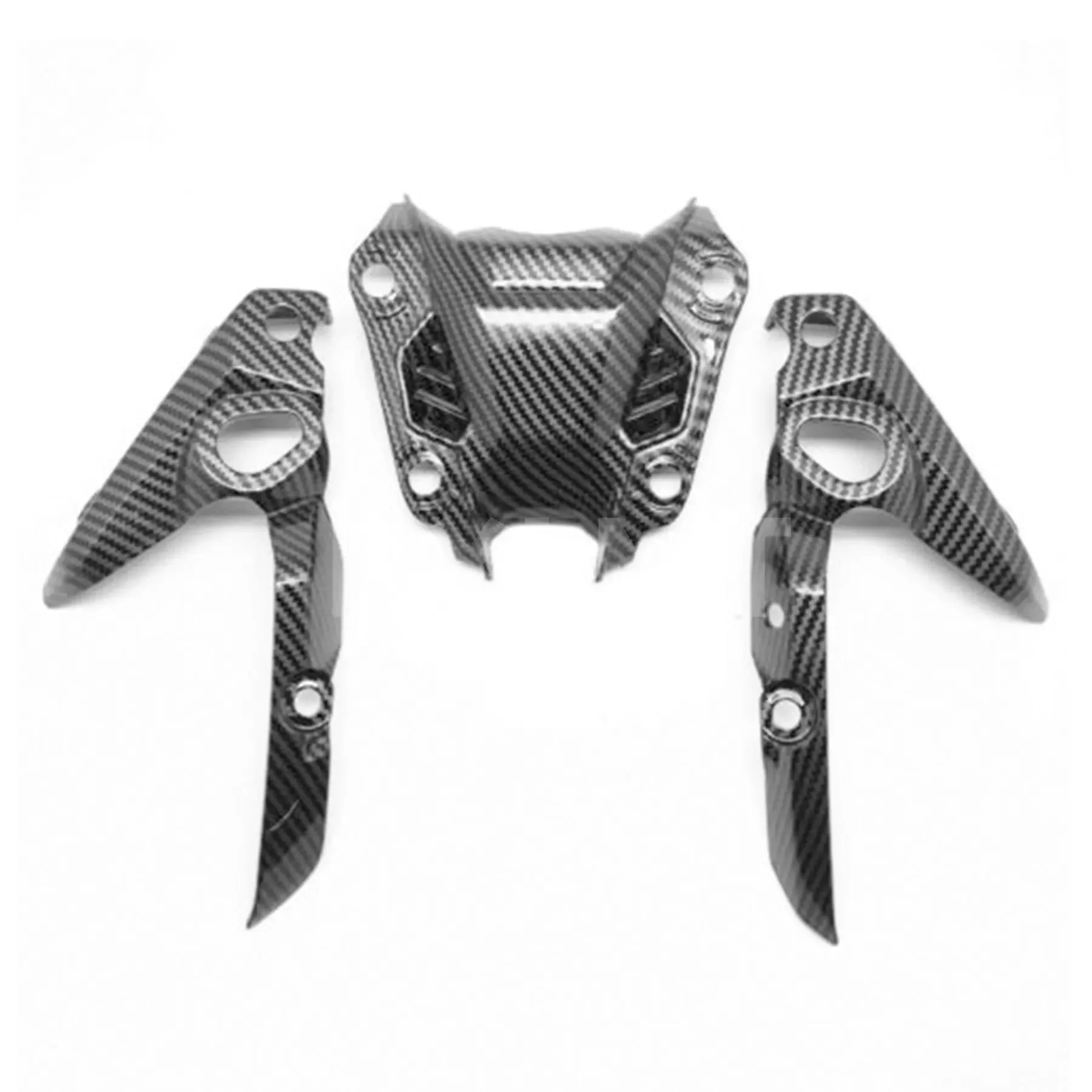 

For YAMAHA 2014 2015 2016 2017 FZ07 MT07 Headlight Windshield Turn Signal Fairing Carbon Fiber Paint