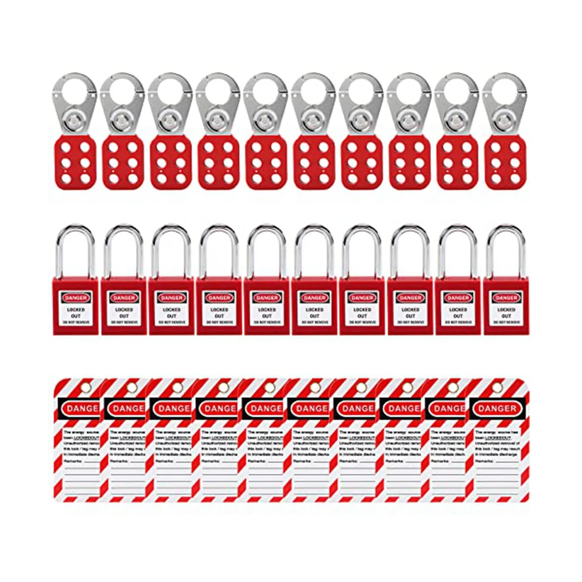 

Ckout Tagout комплект замков, блокировка бирки Out safetypadlock Set, блокировка застежек для электрической блокировки этикетки Out Station