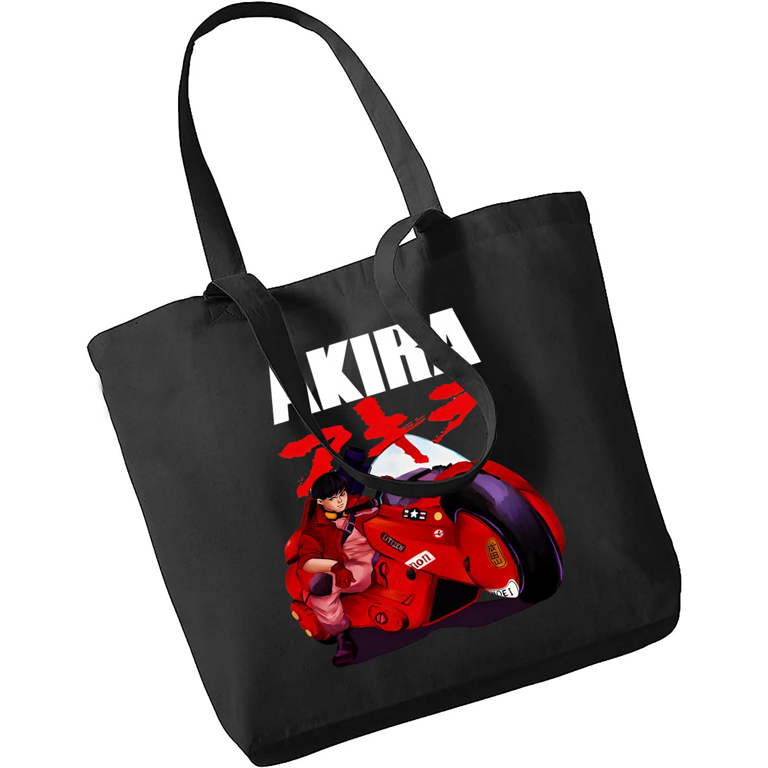 

Akira Anime Manga Japanese Neo Tokyo Shotaro Kaneda Bag Tote Ladies Casual Shoulder Bag Reusable Shopping Bags