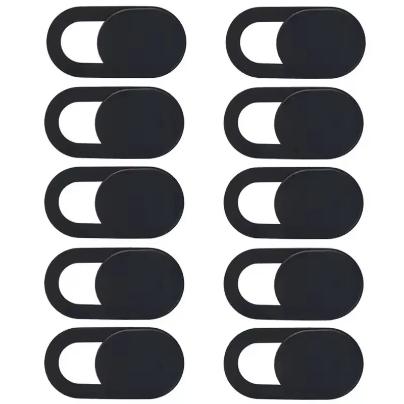Universal Privacy Webcam Cover for Laptops, Tablets, and Smartphones - Set of 1/5/10