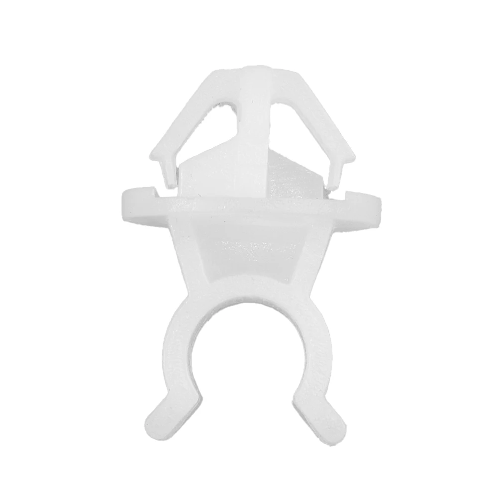 

25mm Rivets Bumper Retainer Clip Fastener Support Holder 30pcs White Car Panel Hood Bonnet Prop Rod 1.0 inches