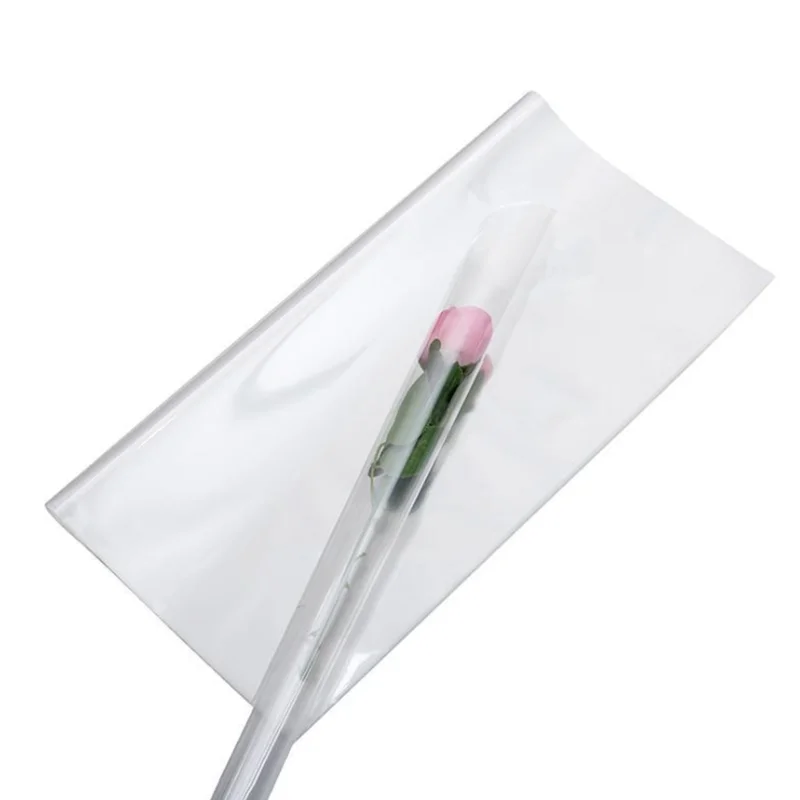 Clear Cellophane Wrap Roll For Gift Flower Bouquet Baskets Wrapping Arts Crafts Cellophane Wrapping Paper For Flowers Packing 4