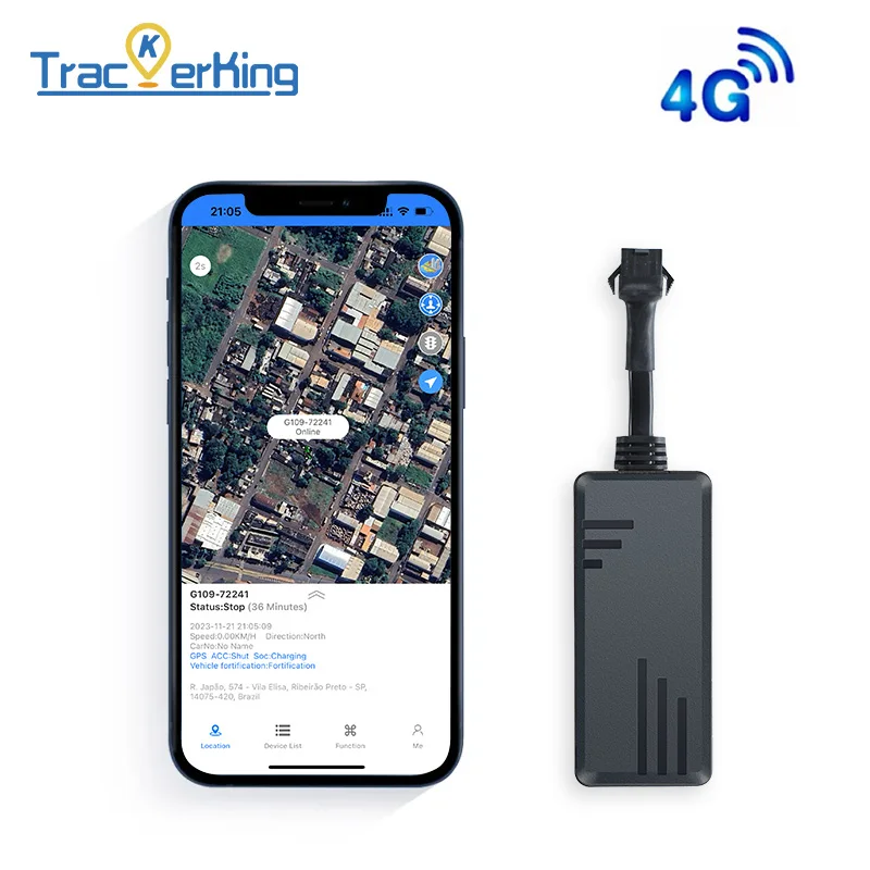 J16 TrackerKing 4G+2G GPS tracker 4G Realtime Tracking Device Free Platform And App Acc Alarm 3units gps tracker