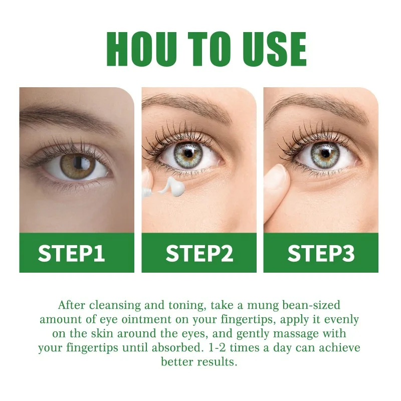 Eye Cream Propolis Berry Eye Balm Eye Bag Removal Anti Puffiness Reduces Dark Circles Anti-Wrinkle Whitening Skin Care Ointment