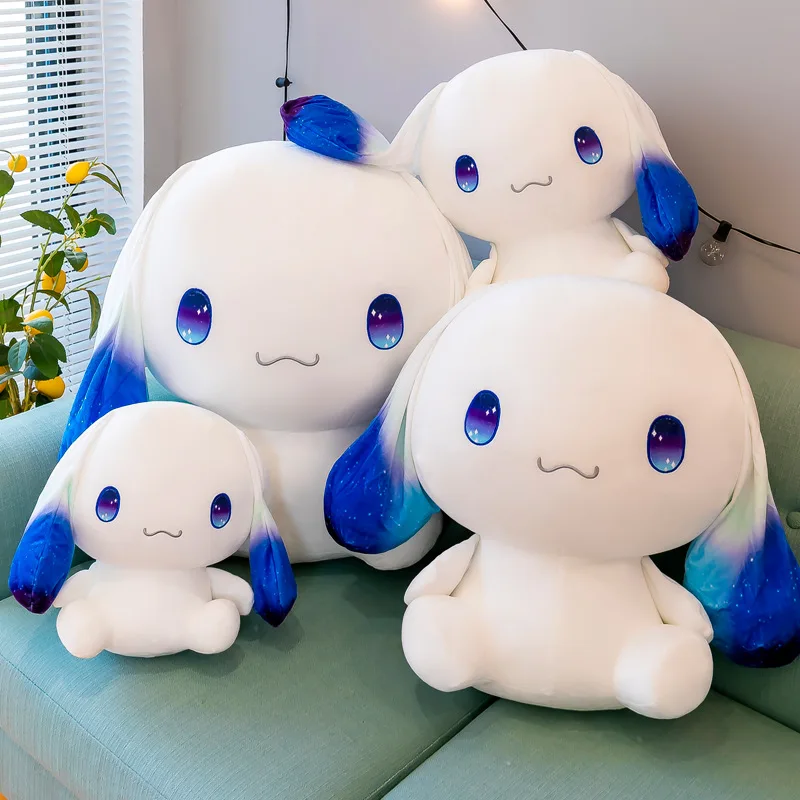 

50/40/30CM Sanrio Anime Starry Sky Cinnamoroll Plush Toy Doll Girl Sleeping With Pillow Wedding Gift Kawaii Pillow Toys