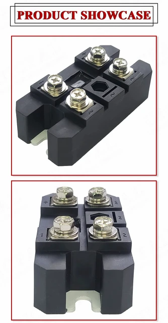 Raddrizzatore A Ponte Monofase MDQ 150A / 1600V - Modulo Diodo Bridge 4 Terminali Per Alimentazione Elettrica - Foto 2