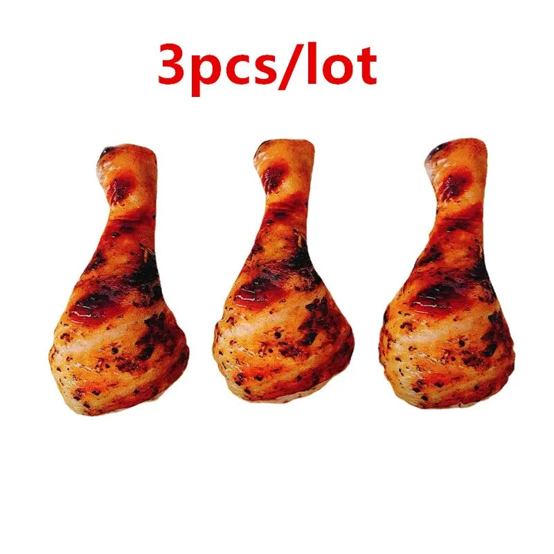 Plush Toy Simulation Chicken Leg Food Style Pillow Room Decoration Stuffed Bag Pendent