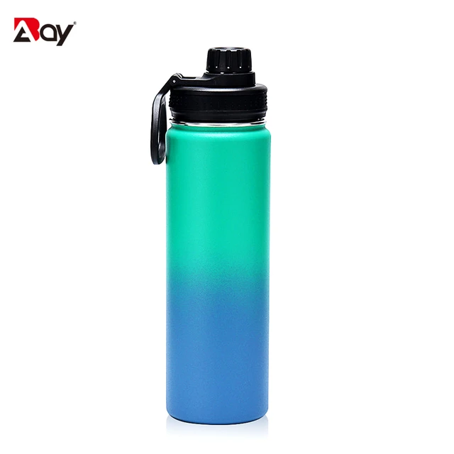 18oz 32oz 40oz 64oz Stainless Steel Water Bottle with Straw Lid Large  Capacity Hydroes Thermos Vacuum Insulated Flask for Sport - AliExpress