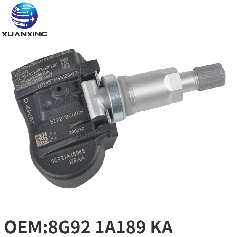   Mondeo S-MAX  ι 8G921A189KA Ÿ̾ з  ͸ ý ˷̴ 433Mhz TPMS