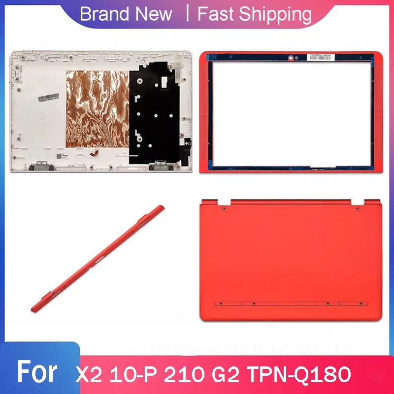 Nuova Custodia Base Inferiore Per Hp X2 10-P 210 G2 Tpn-Q180 Laptop Lcd Cover Posteriore Superiore Cornice Anteriore Coperchio Cerniera Coperchio Post