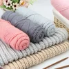 100g/Ball 8 Ply DIY Milk Cotton Yarn Hand-Knitting Thread Soft Warm Cotton Threads Baby Wool for Hand Knitting Crochet Yarn 1