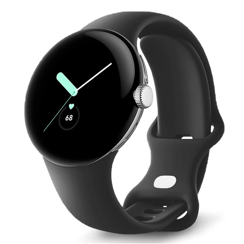 Seamless Silicone Sport Band for Smartwatches - Premium Accessory Bracelet Strap