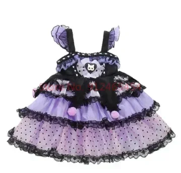 2024 サンリオコスプレクロミロリータプリンセスドレス春秋子供衣装