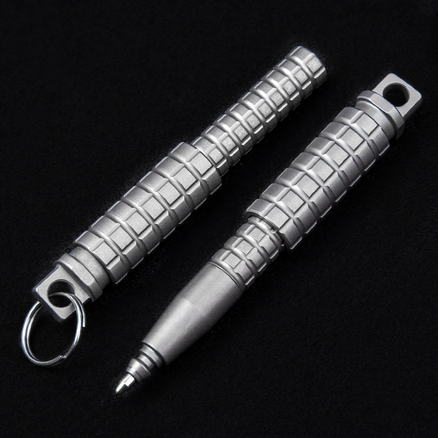 Titanium Alloy Ballpoint Pen Portable Mini Pen Work Signature Pen Office School Writing Pen