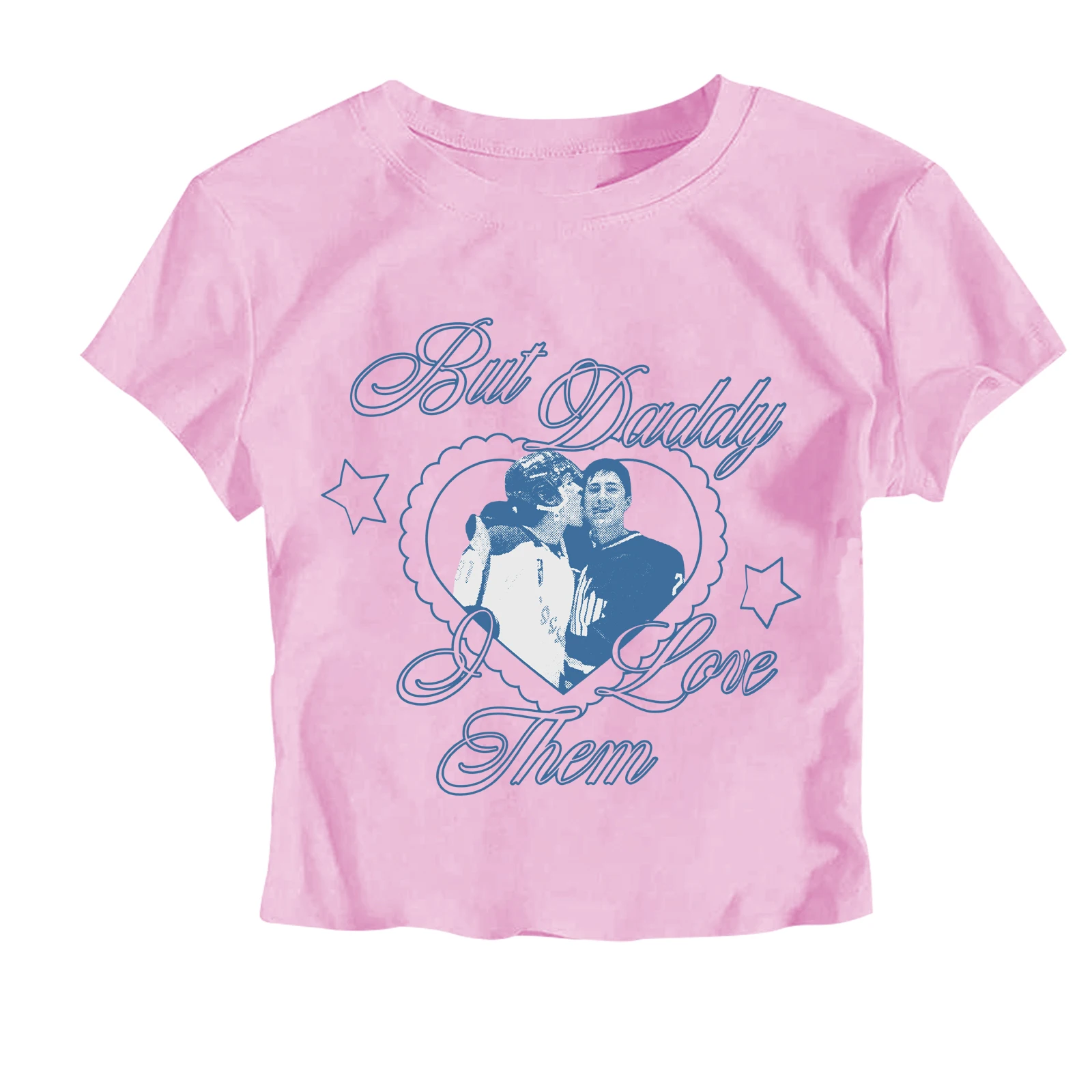 Heated Rivalry Ilya Shane But Daddy I Love Them Crop Tops T-Shirt Girls Fashion Women O-Neck Short Sleeve 3