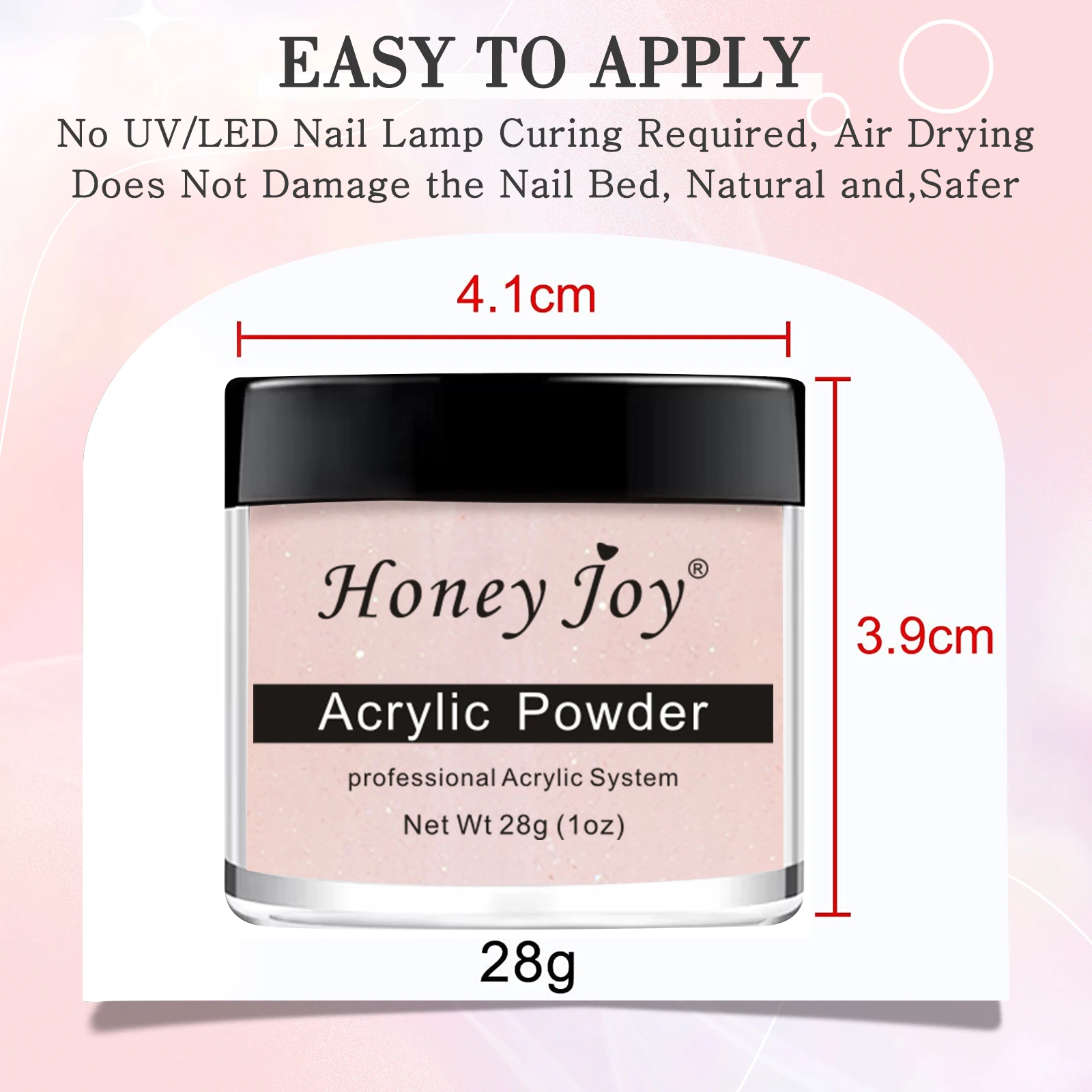 28g/Box Acrylic Powder Professional White Clear Red Nude Acrylic Nail French Manicure Powder for Acrylic Nail Extension 6