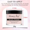 28g/Box Acrylic Powder Professional White Clear Red Nude Acrylic Nail French Manicure Powder for Acrylic Nail Extension 6