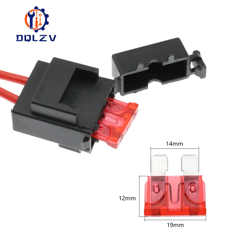 Car Modification ACC Fuse Box To Take Electrical 16WAG 32V 25A 28CM Mini Standard Fuse Power Socket Lossless Fuse Tap Holder image 4