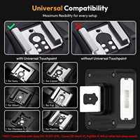 Ulanzi SL01 Flash Camera Photography Wireless Transmission GN8 6500K for Canon Nikon Sony Fuji Olympus V1 Pro Speedlight Flashs 4