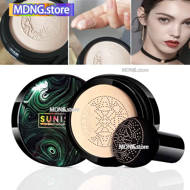 

Sunisa Mushroom Head Air Cushion CC Cream Make up Air Moisturizing Foundation Air-permeable Natural Brightening Makeup BB Cream