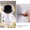 Astronaut Money Boxes Multifunctional with Light String Coins Collection Ornament Party Props Battery Powered for Children Gifts 5