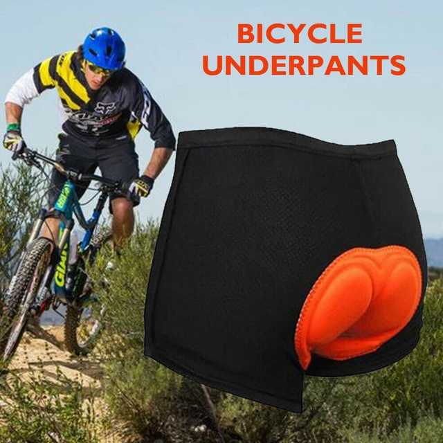 UK Men Women 3D Padded Bicycle Cycling Bike Shorts Underwear Soft