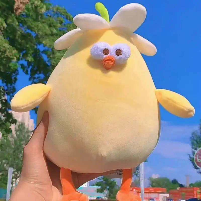 30Cm Miniso Sanrio Dundn Chicken Plush Pillow Stuffed Toys Sleeping Pillow Doll Plush Doll Cushion Festival Birthday Gift 2