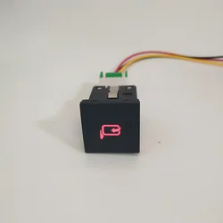 Enhanced Car LED Light with Radar Battery Switch Button (Folding mirrors)