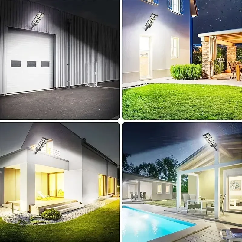 Super Bright Solar LED Light Outdoor Sunlight Floodlights External Solar Lamp with Motion Sensor Solar Powered LED Street Lights 3