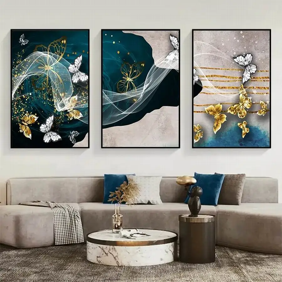 FULLCANG 3 Piece Set Diy Diamond Painting Triptych Abstract Butterfly Line Full Mosaic Embroidery Landscape Handmade Art FG2003 FULLCANG 3 Piece Set Diy Diamond Painting Triptych Abstract Butterfly Line Full Mosaic Embroidery Landscape Handmade Art FG2003