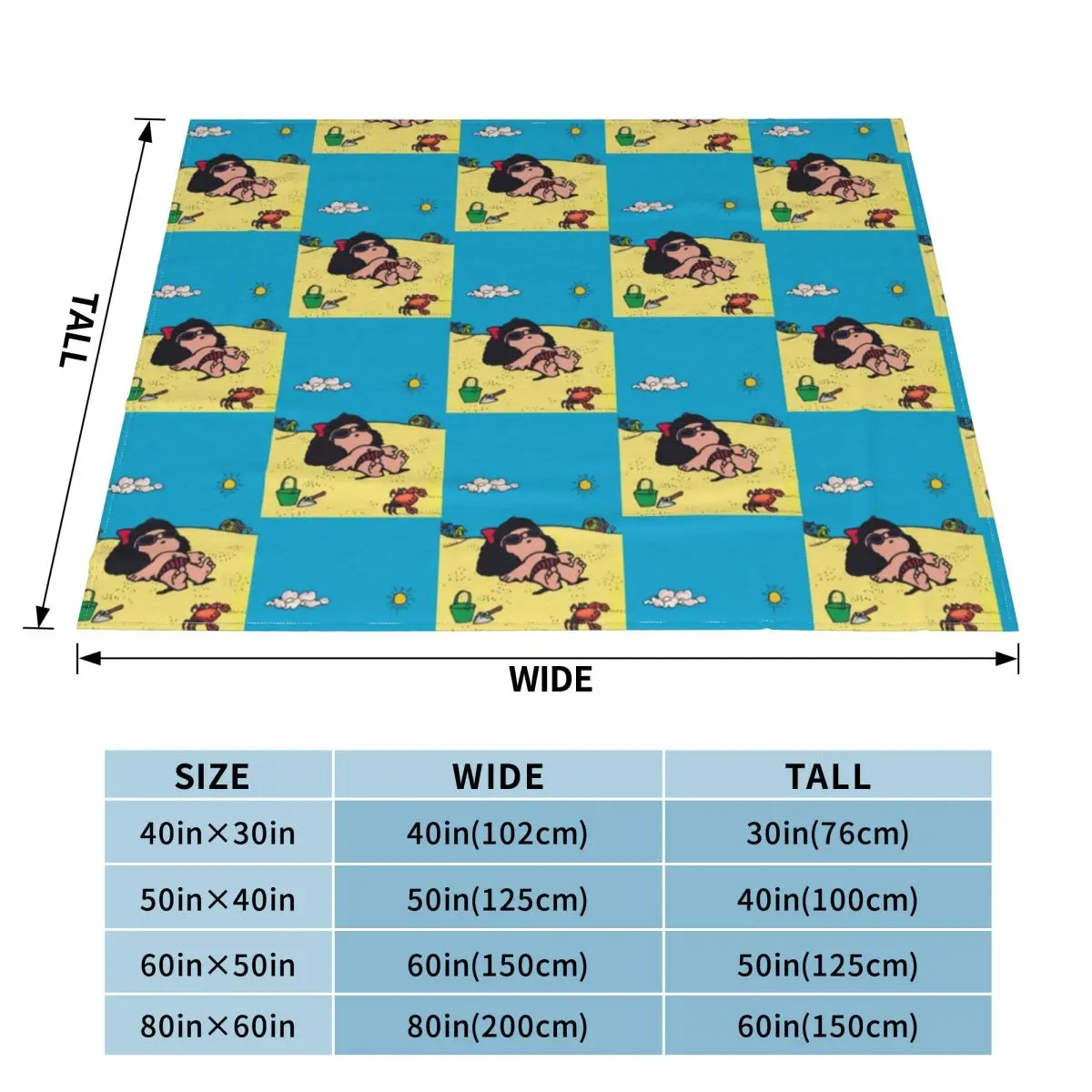 Mafalda-�غ� �ϱ��� �÷� ��� �ö��� ������ ħ�� ���� ħ�� ������, �� ����