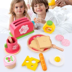 Jouets de cuisine de Simulation pour filles, ensemble de cuisine en bois pour enfants, nouvelle mode 