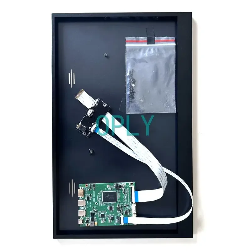 

Fit NT156WHM Portable Modification Kit 15.6" 2 TYPE-C Micro USB 1366*768 Controller Driver Board+Metal Case EDP 30 Pin Mini-HDMI