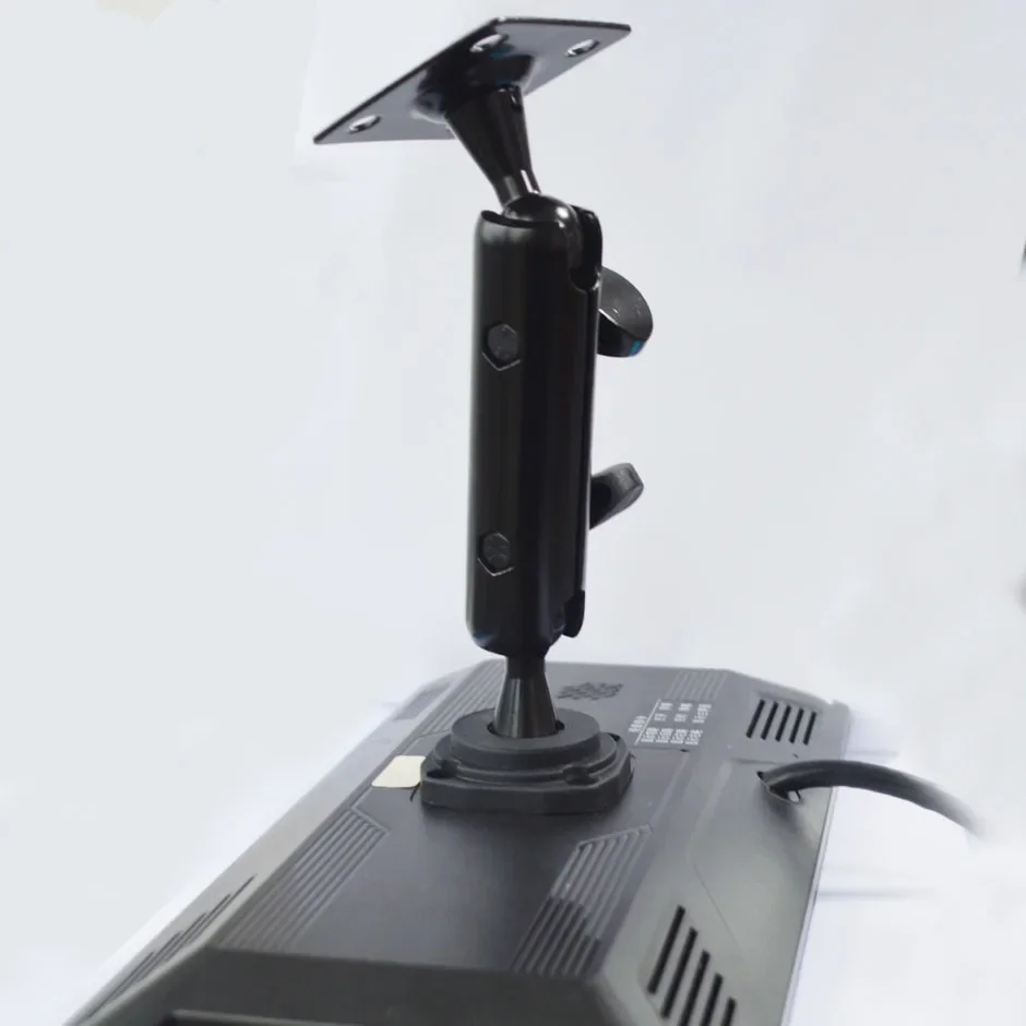 Universal Steel Spherical Bracket - 180° Rotatable Car Monitor Mount