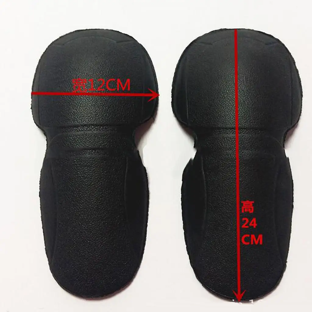 5pcs Motorcycle Riding Shoulder Elbow Back Protection Insert Pad Racing Safty Gear