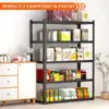 5 Tier Garage Shelving Heavy Duty Steel Shelving Unit 2000LB Capacity Adjustable Metal Storage Rack 36"W X 16"D X 72"H 5